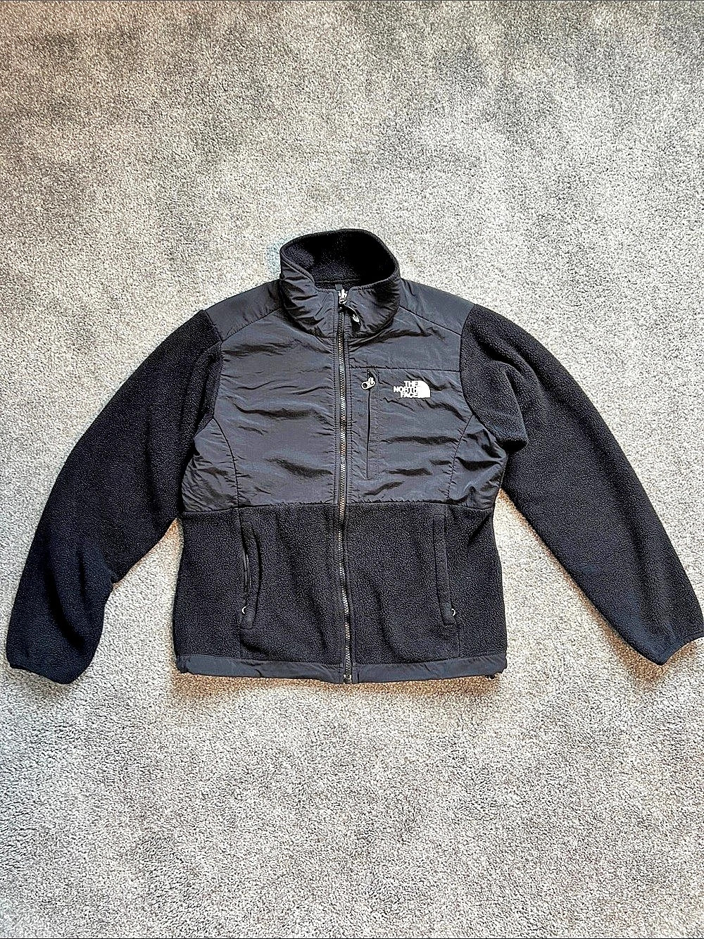 The North Face Denali Full Zip Black Fleece Jacket Women's Size Small S